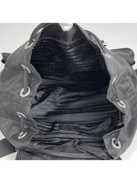 Prada Backpack Nylon Nero